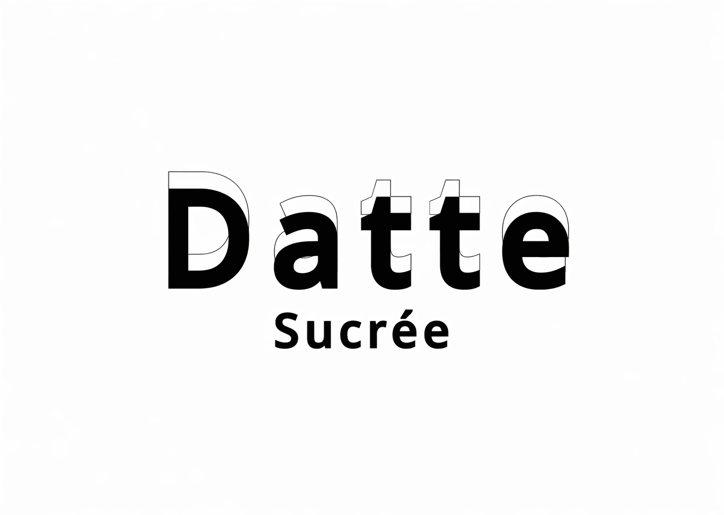 Sucrée Datte logo